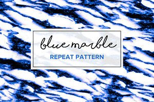 Blue Marble Texture | Repeat Pattern