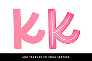 Procreate Block Lettering Brushset, a Brush Add-On by Hewitt Avenue (Thumbnail 4 of 5)