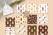 Boho Christmas collection, a Seasonal Illustration by JulzaArt (Thumbnail 5 of 8)
