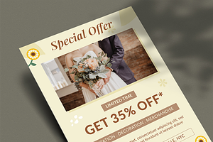 Qira - Wedding Planner Flyer