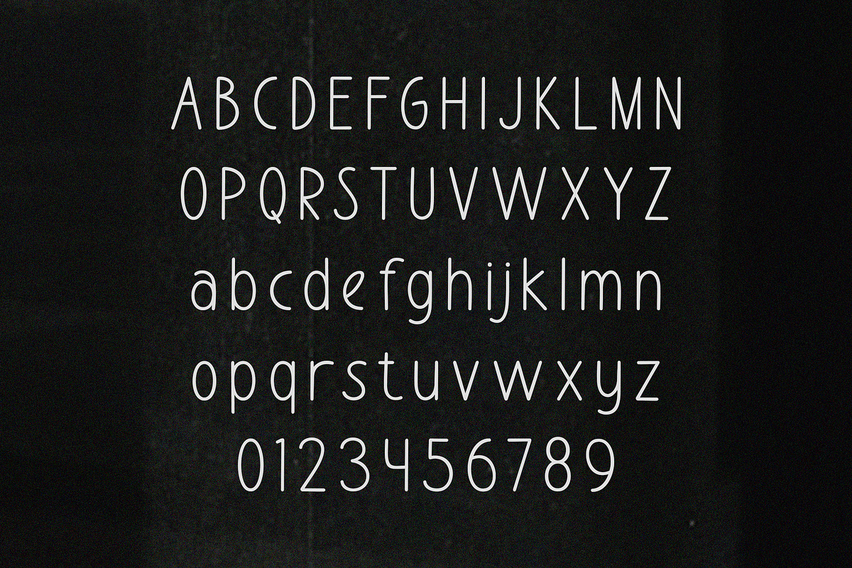 Luna Notes | A Minimalist Sans, a Sans Serif Font by Typoraith Co (Photo 8 of 9)