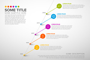 Timeline Template With Droplet Pins