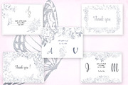 Card templates, floral illustrations, a Card Template by AnastasiyaOleynik (Thumbnail 2 of 10)