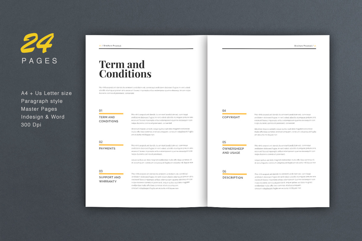 Proposal Brochure, a Brochure Template by Estartshop (Photo 12 of 13)
