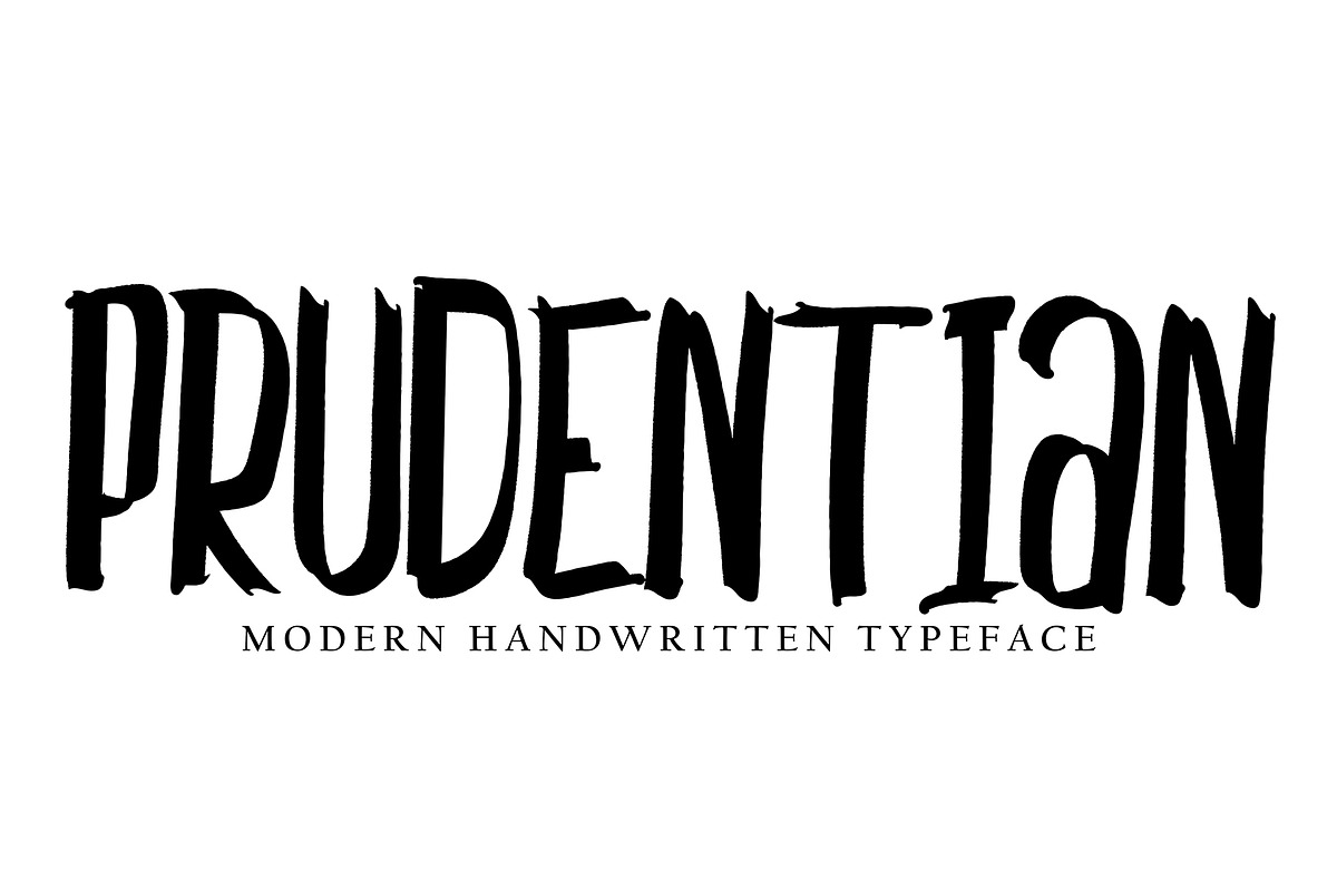 Prudentian, a Handwritten Font by pineungtype (Photo 1 of 5)