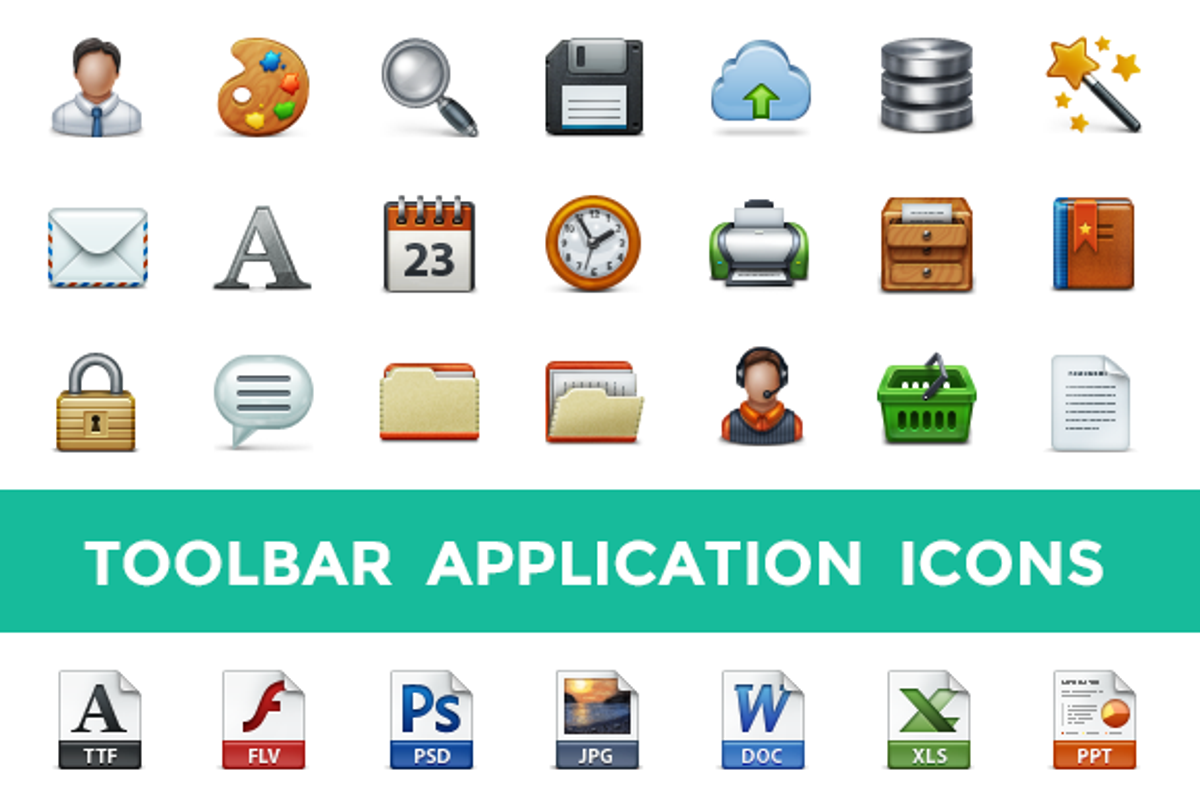 Toolbar Application Icon Set, an Icon by Web Icon Set (Photo 1 of 3)