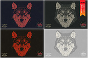 GREY WOLF - Vector illustration, an Animal Illustration by Artistic & Unique (Thumbnail 7 of 12)