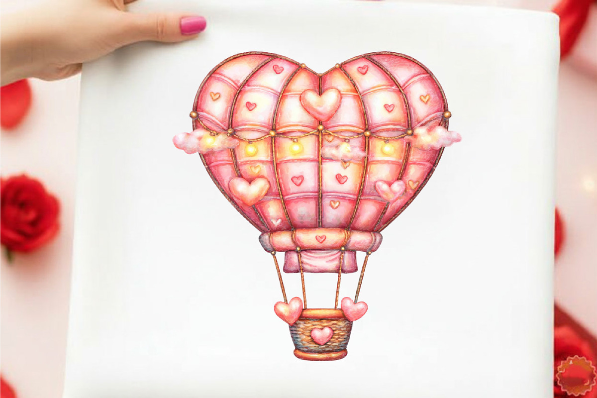 Cute Valentine Clipart, an Illustration by designcity5 (Photo 3 of 5)
