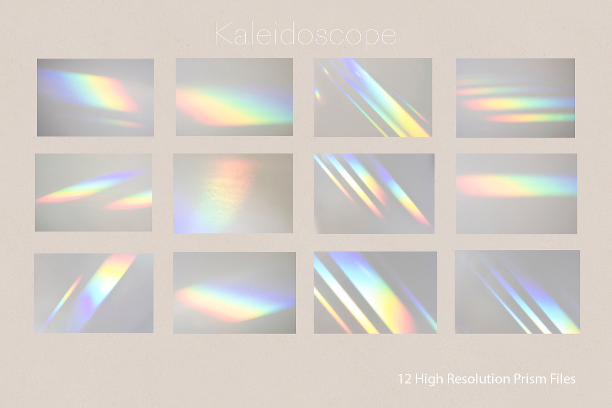 Kaleidoscope | Rainbow Prism Overlay, a Layer Style Add-On by Shimmer Studio (Photo 3 of 14)