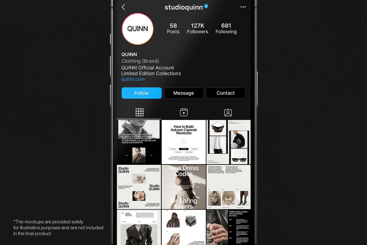 QUINN / Social Media Kit (02), a Social Media Template by Studio Dara (Photo 18 of 18)