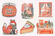 Hand Drawn Thanksgiving Clipart PNG, an Illustration by Dream Creation (Thumbnail 2 of 7)