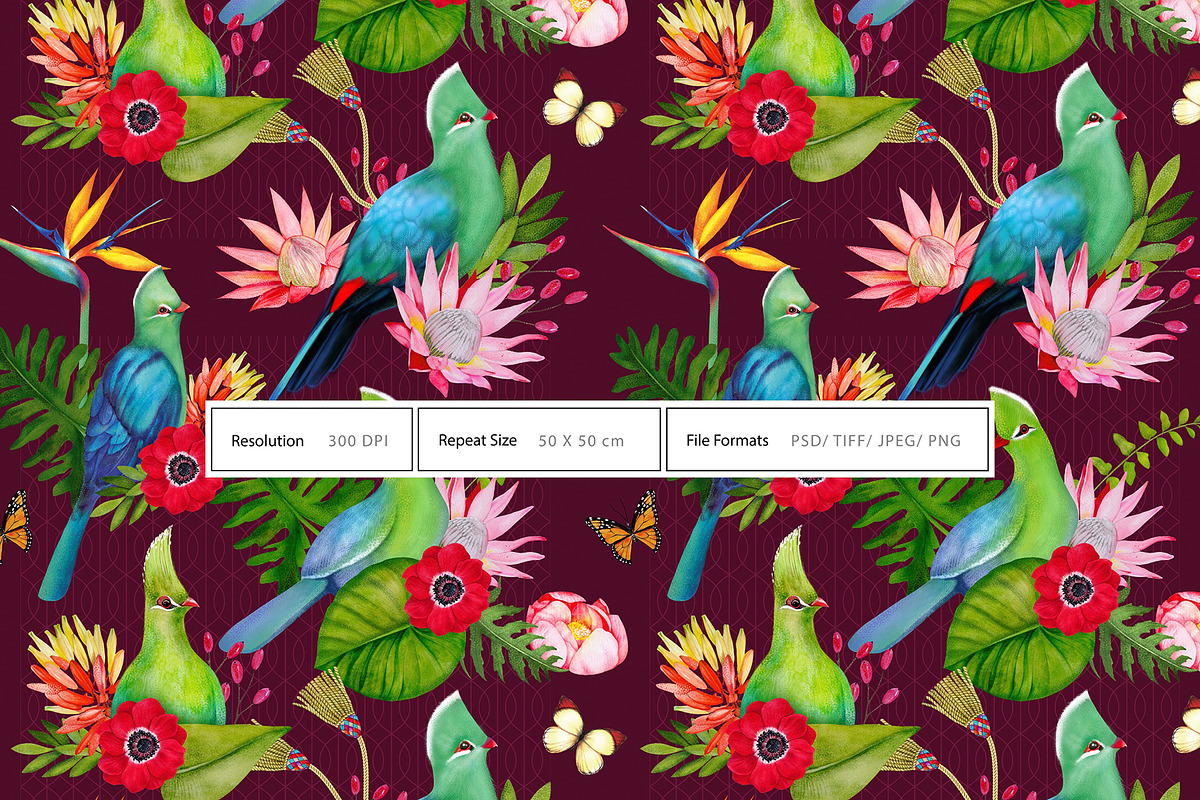 Exotic Wilderness, a Decorative Illustration by Dana Designs (Photo 8 of 18)