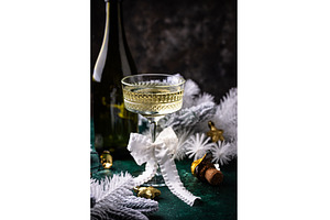 Champagne glass, traditional New, a Food & Drink Photo by Yulia Furman