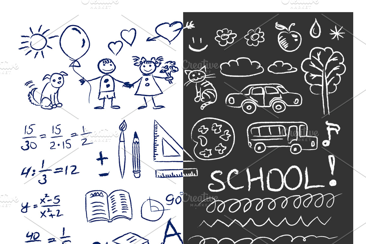 Back to school. Vector Doodles, an Outline Icon by Lina's store (Photo 2 of 3)