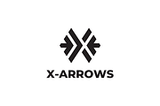 Letter X Arrows Logo Design, a Branding & Logo Template by johnkent (Thumbnail 3 of 3)