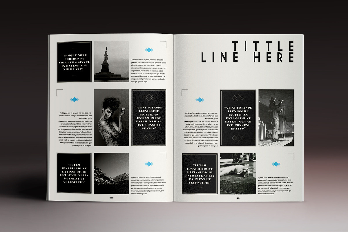 Le Journal Magazine, a Magazine Template by Luuqas Design (Photo 8 of 11)
