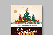 Christmas Flyer Layout, a Flyer Template by MightyDesign (Thumbnail 4 of 8)