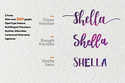 Shella Font Trio, a Script Font by Masanis (Thumbnail 9 of 10)