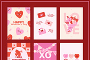 Happy Valentine`s Day, a Seasonal Illustration by Creative Gallery (Thumbnail 5 of 8)
