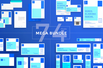 Mega Bundle | Gallery, a Poster Template by Amber Graphics