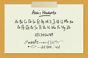 Ainin - Natural Handwrite Font, a Script Font by Dirtytemp Studio (Thumbnail 11 of 11)