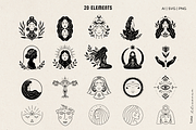 Feminine Logo Collection, a Branding & Logo Template by Alisovna (Thumbnail 7 of 9)