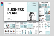 Business Plan Presentation Template, a Presentation Template by E-Type (Thumbnail 1 of 5)