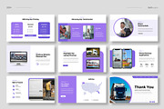 Logistics Transport Google Slides, a Presentation Template by fluffstudio (Thumbnail 5 of 5)