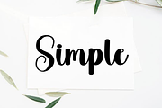 Simple Handsmooth, a Handwritten Font by InermediaSTUDIO (Thumbnail 5 of 8)