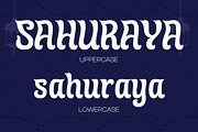 Sahuraya - Ramadan Display Font, a Handwritten Font by Letterhend Studio (Thumbnail 3 of 9)