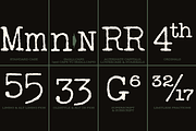 Wire Transfer 76, a Serif Font by Stiggy & Sands (Thumbnail 8 of 9)