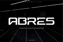 Abres – Futuristic Modern Sans Serif