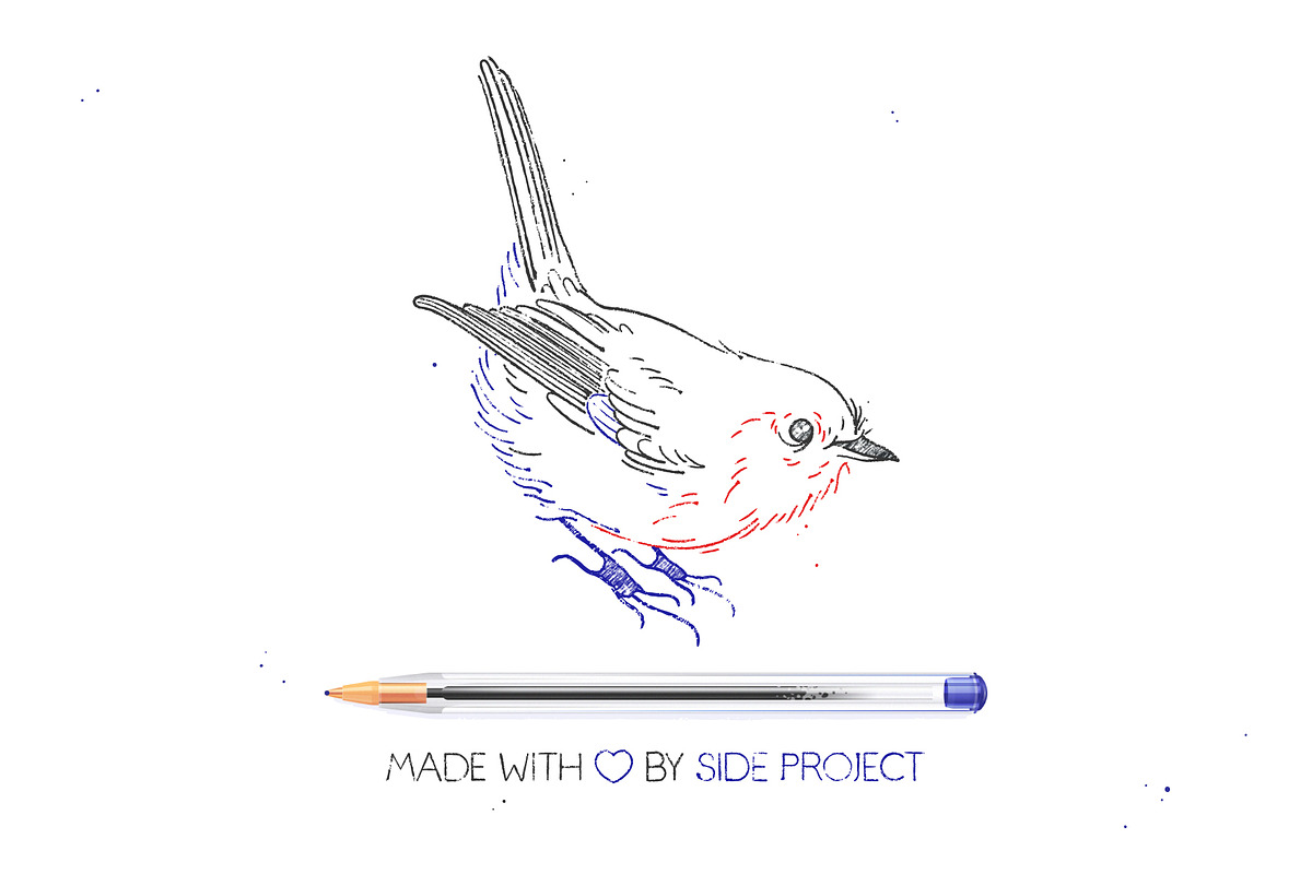 Infinito Ballpoint Pen Brushes, a Brush Add-On by Side Project (Photo 5 of 7)