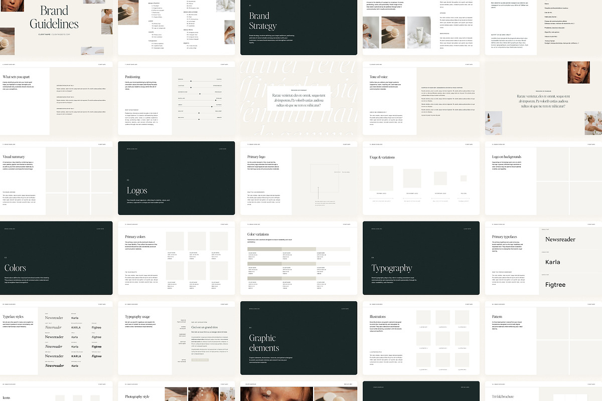 Brand Guidelines Template, a Branding & Logo Template by MargauxQuercy (Photo 9 of 9)
