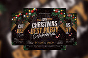10 Christmas Party Flyer Bundle, a Flyer Template by StarPixles11 (Thumbnail 7 of 12)