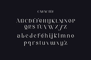 Kariin Ligature Serif Typeface