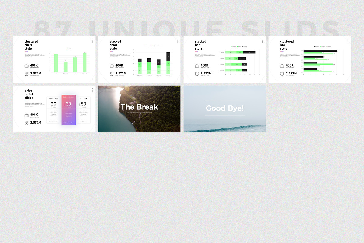 SHAPER powerpoint template, a Presentation Template by ShapeSlide