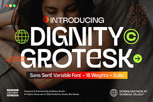 Dignity Grotesk