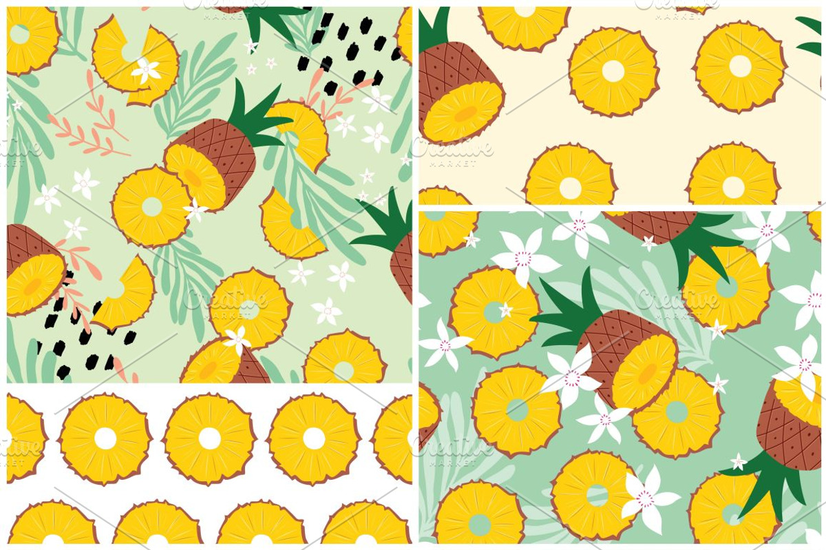 55 Tropical Fruit Seamless Patterns, a Pattern Graphic by Blue Lela Design (Photo 14 of 15)
