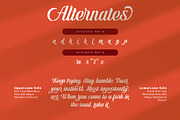 Menthox Typeface, a Script Font by alit design (Thumbnail 9 of 15)