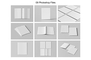 Us Letter Brochure Mockup, a Books & Magazine Mockup by Tokobeta (Thumbnail 12 of 12)