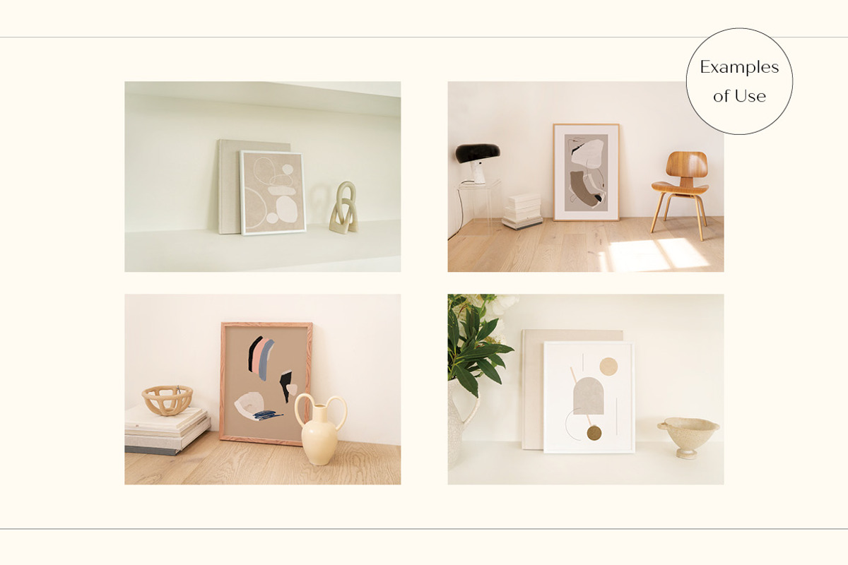 Interior Frame Mockup Bundle, a Print Template by LOPEstudio (Photo 10 of 11)