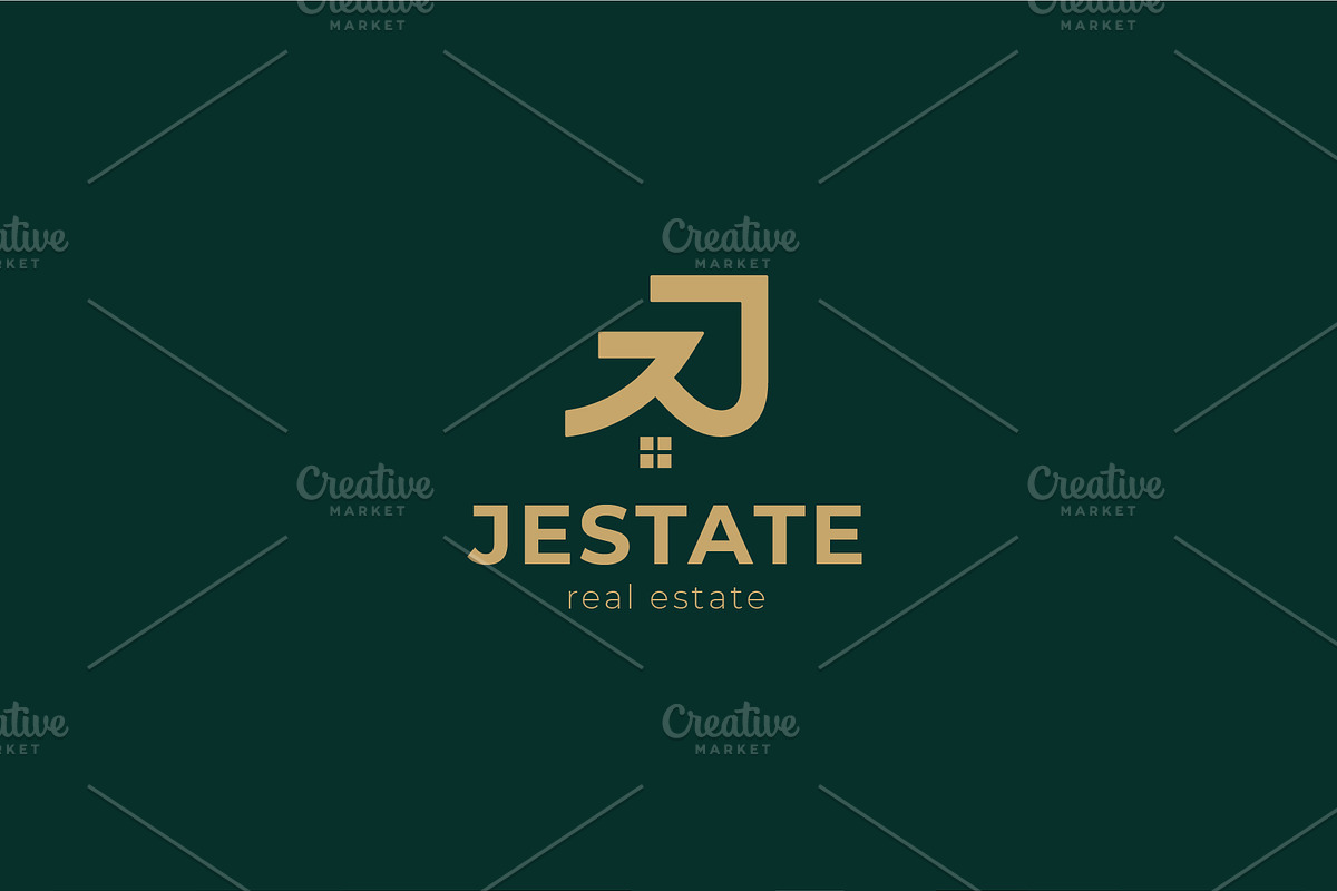 J Letter | Real Estate -Logo Design, a Branding & Logo Template by MD Foysal Hossain (Photo 3 of 10)
