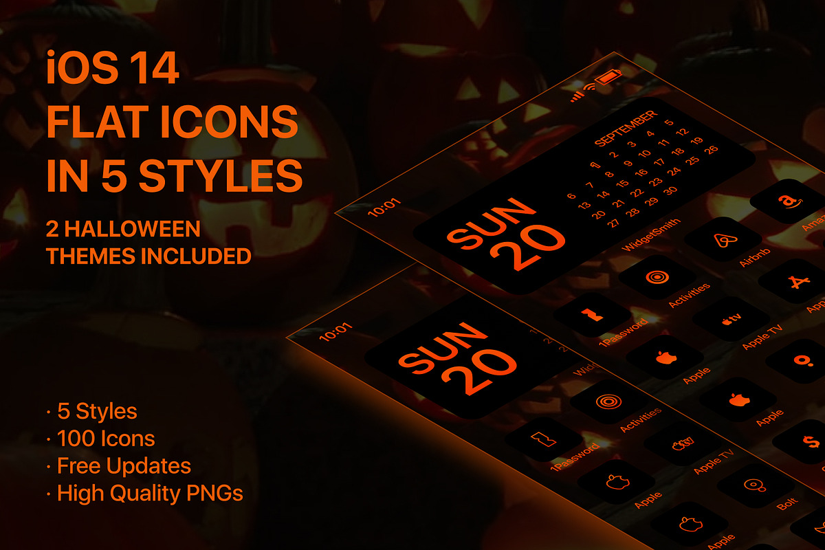 iOS 15 Flat Icon Pack with 5 Styles, an Icon by FerdiCildiz (Photo 5 of 8)
