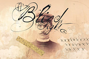 Mosh 35% OFF, a Script Font by Misprinted Type (Thumbnail 2 of 4)
