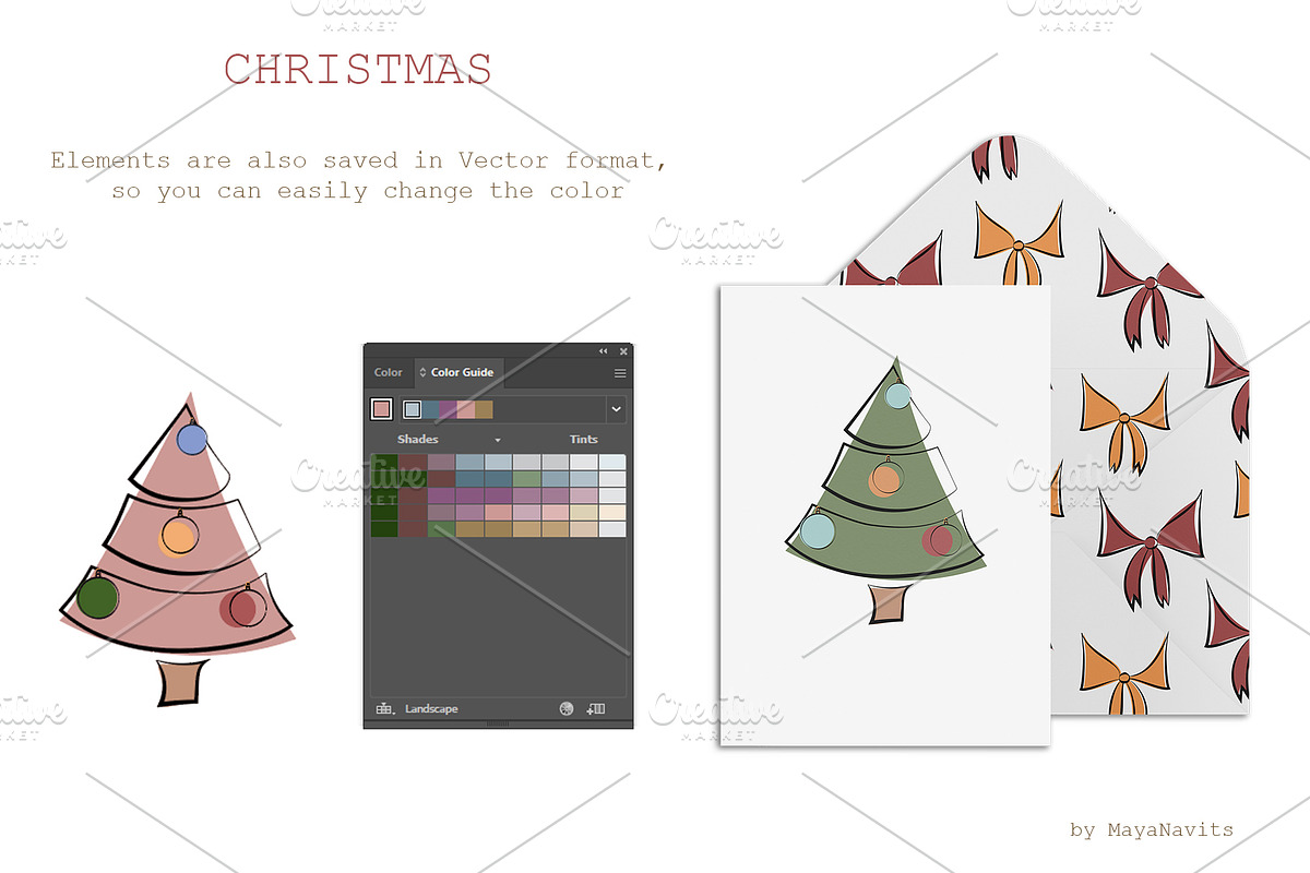 Christmas Collection, an Object Graphic by MayaNavits (Photo 10 of 14)