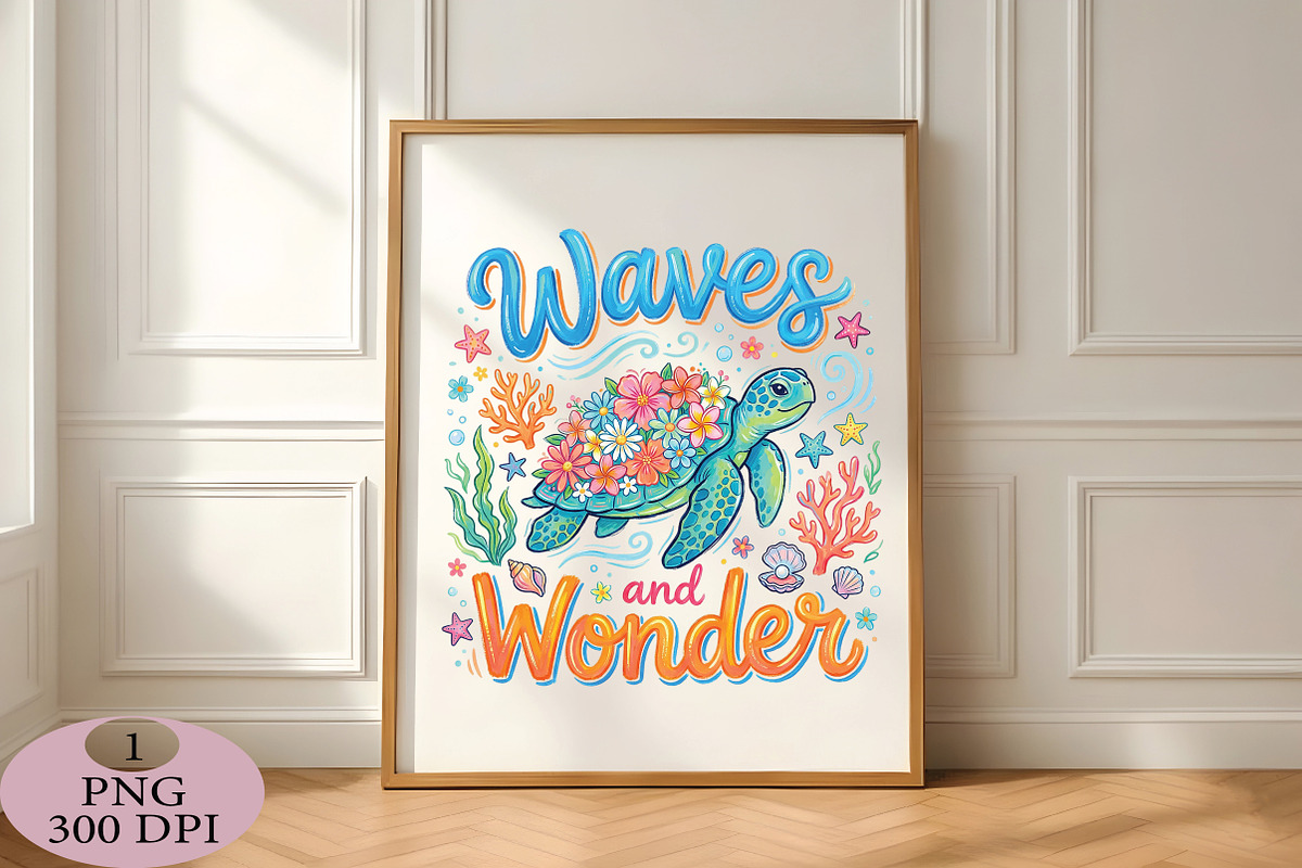 Waves And Wonder Png, an Illustration by Daily.Designs (Photo 4 of 5)