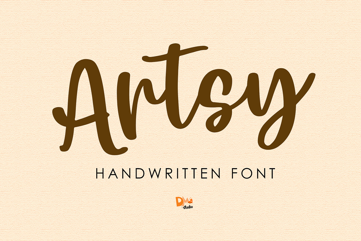 Artsy - Handwritten Font