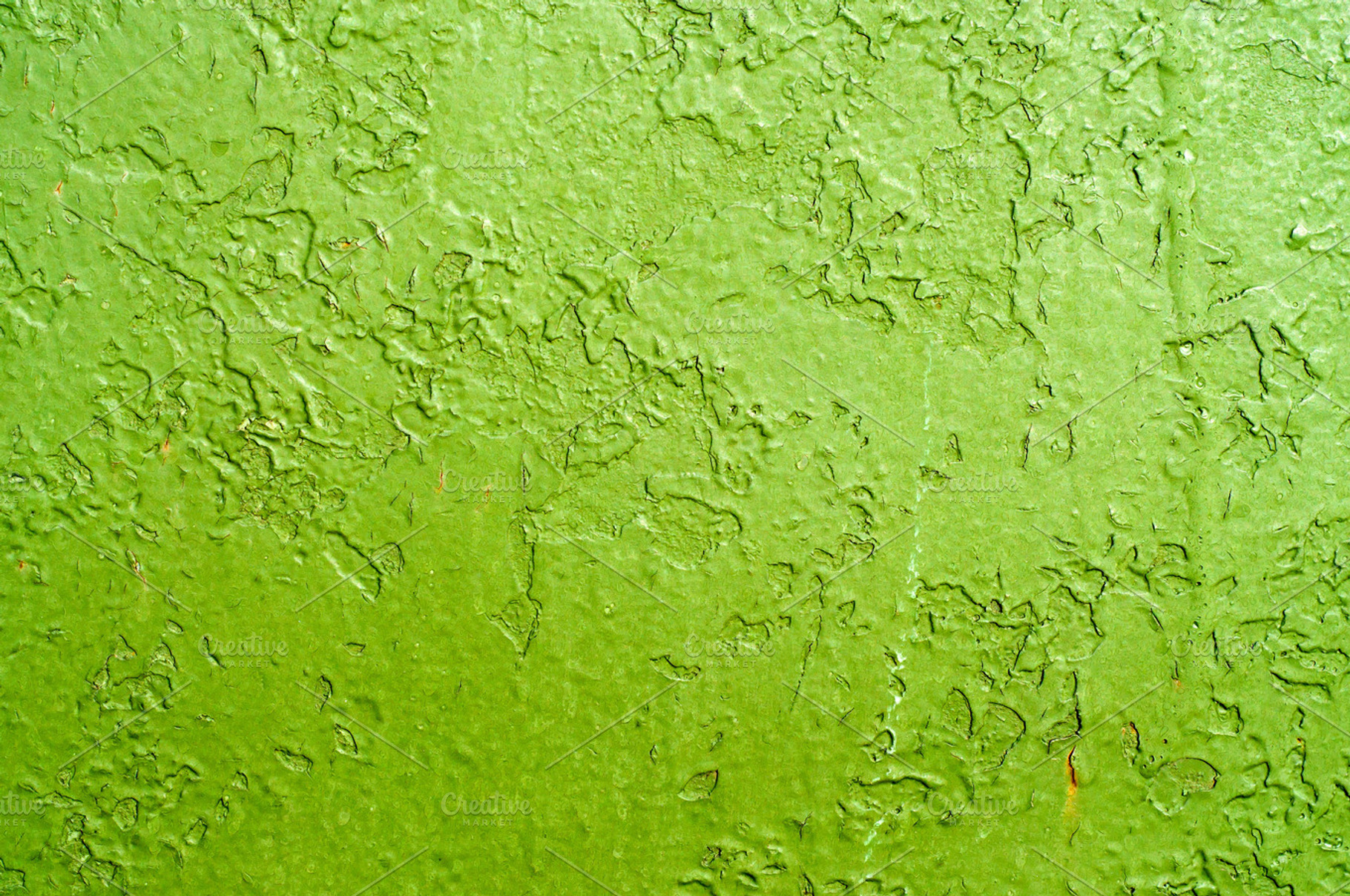 Grunge Green Paint