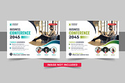 Horizontal Conference flyer bundle, a Flyer Template by Pavel_design (Thumbnail 10 of 11)